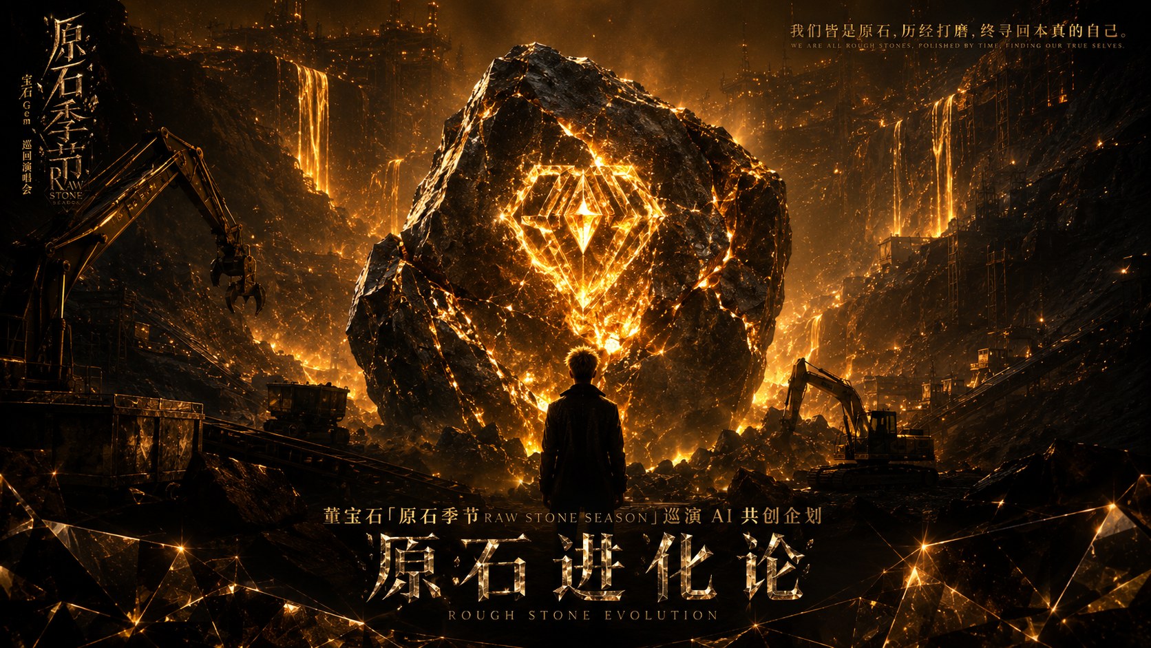 原石进化论 · 企划主视觉